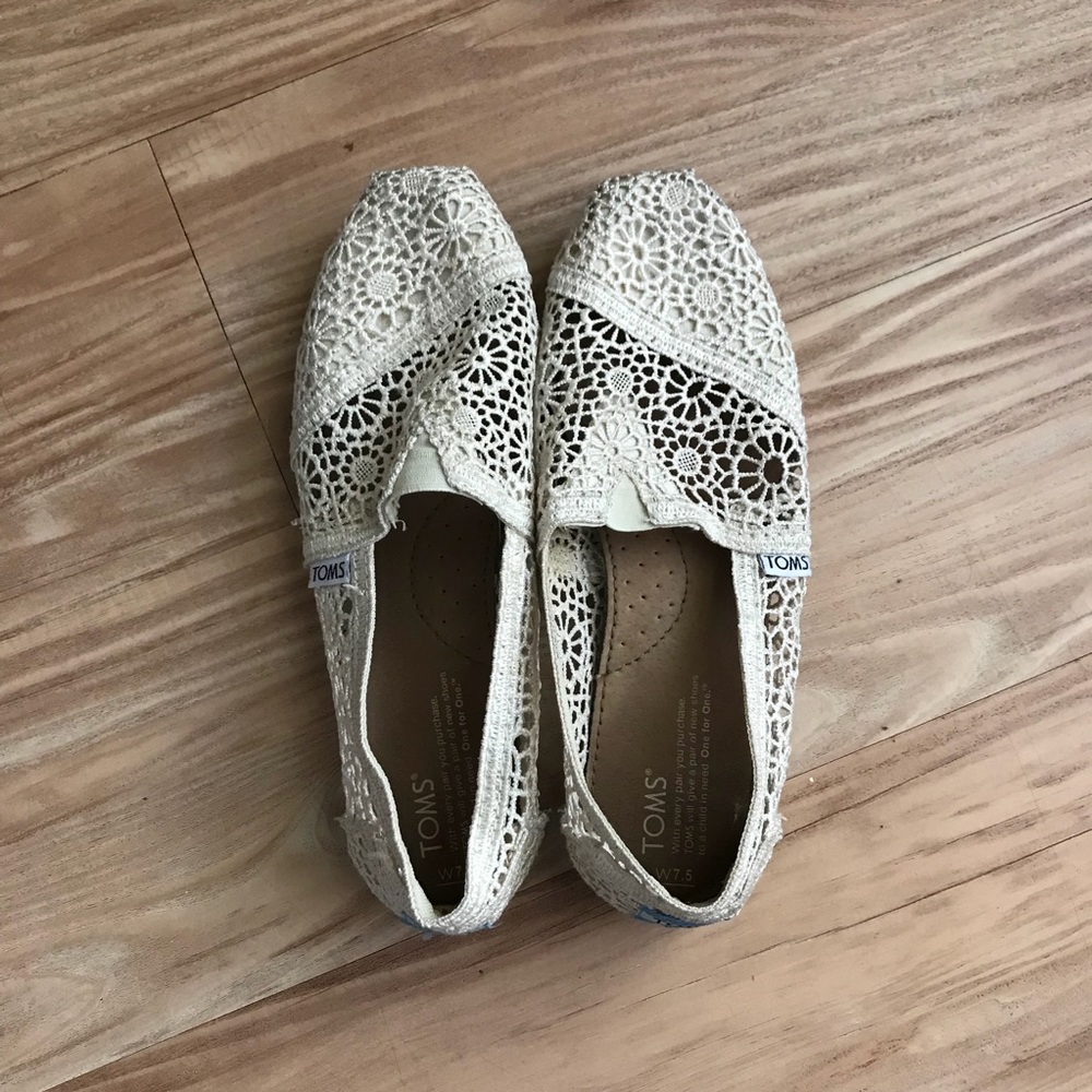 Womens/ladies Toms 7.5